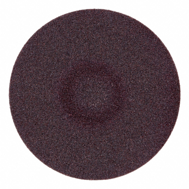 3M 361F Quick-Change Sanding Disc, TS, 3", Aluminum Oxide, 80 Grit, YF Wt Polyester, 200 PK