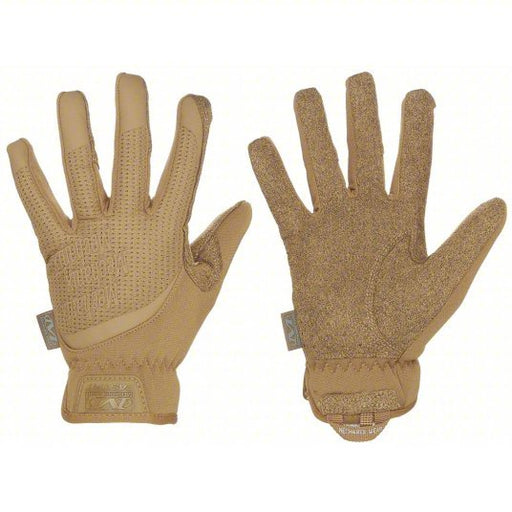 Mechanix FFTAB-72-009 Tactical Glove TrekDry(R), Synthetic Leather, Tricot, Coyote Tan, M, 8 in Lg, 1 PR