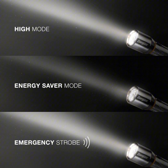 Energizer EPMZH21E Flashlight 400 lm Max Brightness, 4 hr Run Time at Max Brightness, 1 Light Output Levels