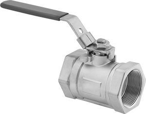 McMaster 47215K19 316 Stainless Steel On/Off Valve for Fuel with Graphite Seal, 1-1/2 NPT Female, 1000 PSI @ 200°F