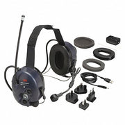 3M Peltor MT73H7B4D10-NA Behind-the-Neck Communication Headset, 28 dB, Dark Blue