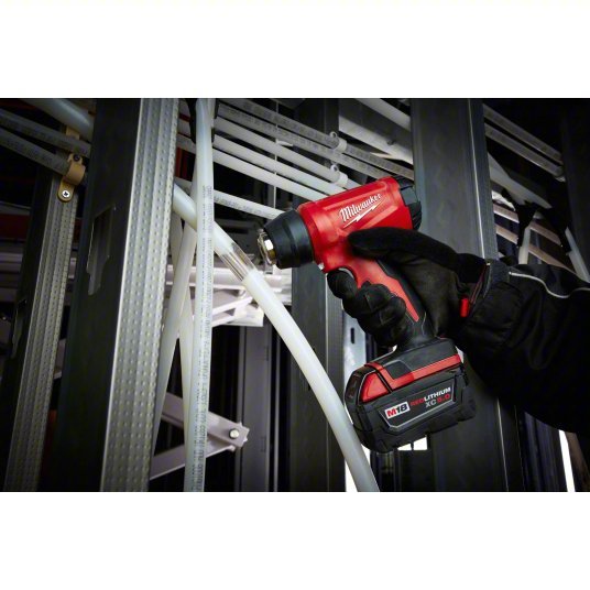 Milwaukee 2688-20 Heat Gun 18V DC, 0°to 875°F, 6 cfm Air Volume