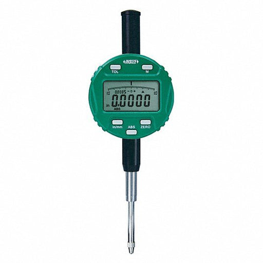 Insize 2104 - 10E Digital Indicator Inch/Metric, +/ - 0.0015 in Accuracy, 0.01 mm_0.0005 in Resolution, Plunger - Redwood.KV408P64