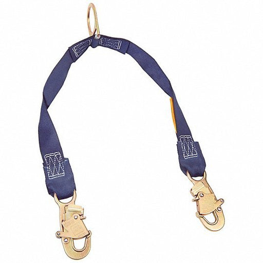 3M 1231470 Y Lanyard,Web,Self Locking Snap Hooks - Redwood.KV40A622