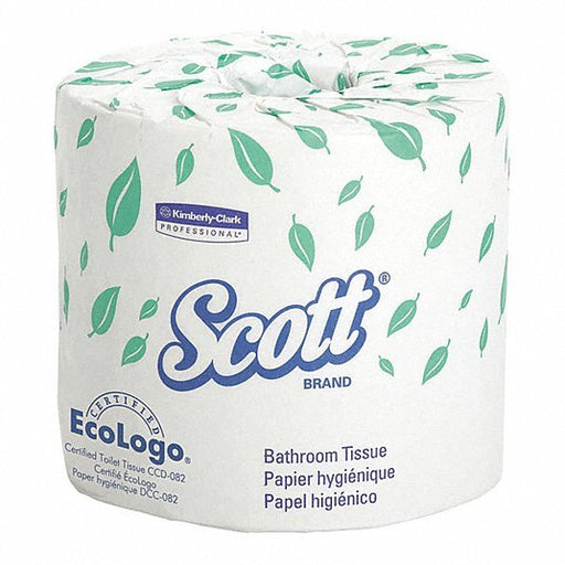 Kimberly Clark 04460 Standard Roll Toilet Paper, 2-Ply Individually wrapped rolls, 550 Sheets/Roll, 80 Rolls