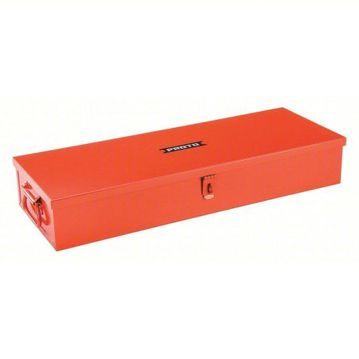 Proto J5696R Tool Box 25 1/4 in Overall Wd, 15 1/4 in Overall Dp, 5 1/2 in Overall Ht, Padlockable, Red