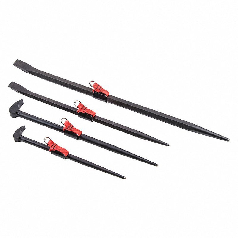 Proto J2100-TT Pry Bar Set, 12in. to 24in. L, 4-Piece
