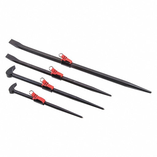Proto J2100-TT Pry Bar Set, 12in. to 24in. L, 4-Piece