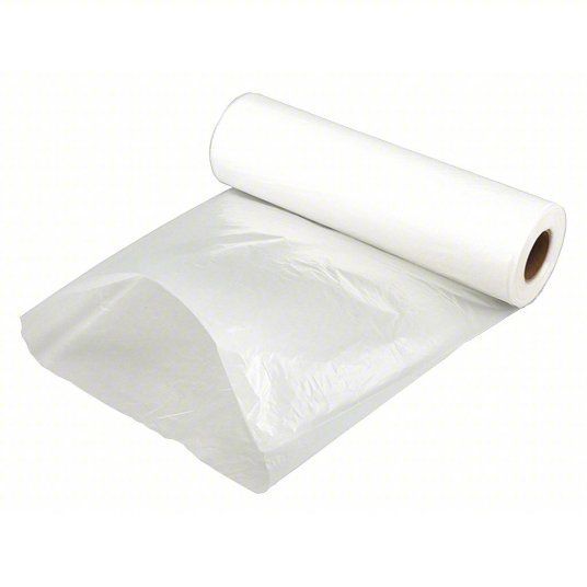 Allegro 9500-500 Lay Flat Duct 14 in Dia, 500 ft Lg, For Use With Blowers up to 14 in, Clear, Polyethylene
