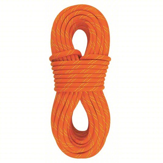 Sterling Rope SS110070092 Fall Protection Rope 7/16 in Rope Dia, Orange, 300 ft Rope Lg, 674 lb Working Load Limit