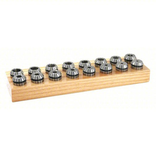 Techniks 04213IS Collet Set ER40 Collet Series, Round Face, 1 in Max. Size, 1.8100 in Overall Lg - Redwood.KV40MM46