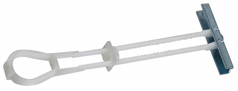 Approved Vendor U63266.037.0001 Channel Toggle Anchor, 3/4 in Dia, 6 in Overall Lg, 3/8"-16 Thread Size, Steel, Zinc Plated, 10 PK