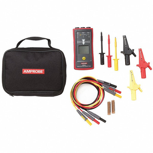 Amprobe PRM-6 Phase Sequence/Motor Rotation Tester Digital, 50 to 700V AC, 16 Hz to 400 Hz, CAT IV 600V