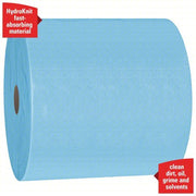 Kimberly-Clark 41043 Dry Wipe Roll Jumbo Perforated Roll, Super Heavy Absorbency, Blue