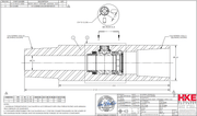 HIKALIBRE 4115-VX54-SERIES Valve, Kelly, 6.63 OD, 2.75 ID
