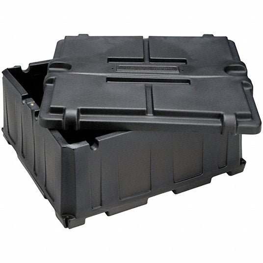 Noco HM485 Battery Box Commercial Vehicles, Group 8D Fits Battery Size Group, 21 in Inside Lg, Plastic