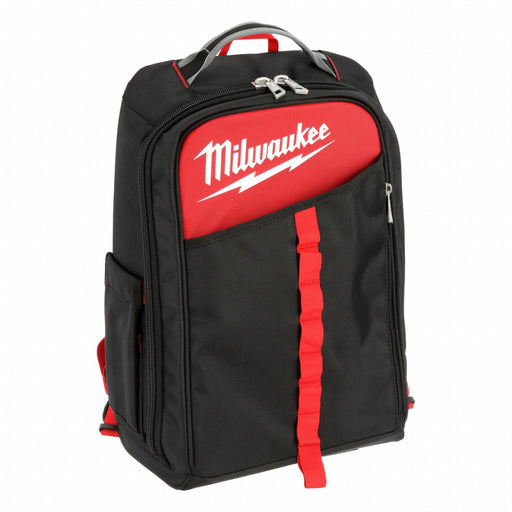 Milwaukee 48-22-8202 Tool Backpack, 11 13/16 in W 7 7/8 in D 19 5/8 in H, Ballistic Nylon, Black