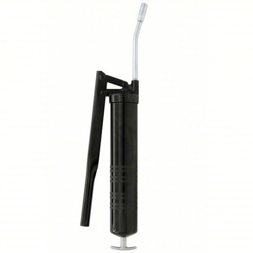 Lubrimatic 30-200 Grease Gun Lever Grease Gun Handle, Rigid Pipe, 40 Strokes per Oz., 16 oz Bulk Capacity - Redwood.KV41AA52