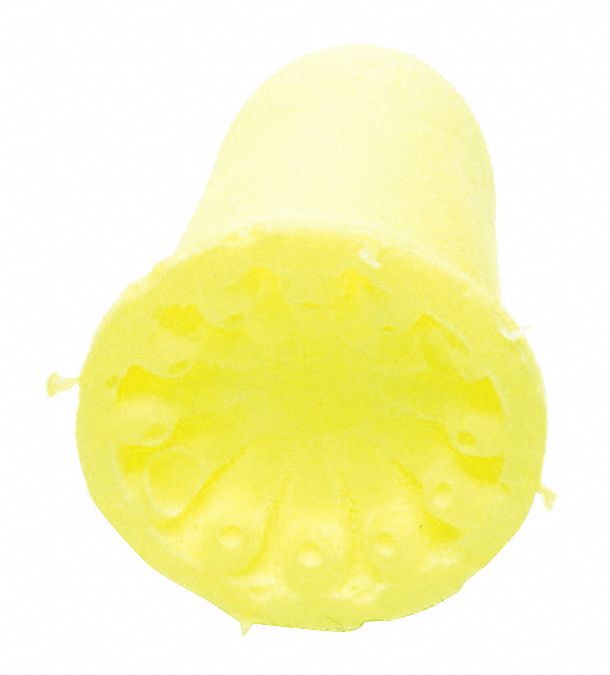 3M 390-1262 Ear Plugs, Bell, 33 dB NRR, Uncorded, Roll-Down, Disposable, M Earplug Size, Orange, 500 PK