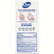Dial 02934 Foam, 7.5 oz, Pump Bottle, Fresh Pear Fragrance, Antibacterial, 8 PK