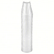 Dart 12J12 Disposable Hot/Cold Cup 12 oz Capacity, White, Foam, Unwrapped, Patternless, 1,000 PK
