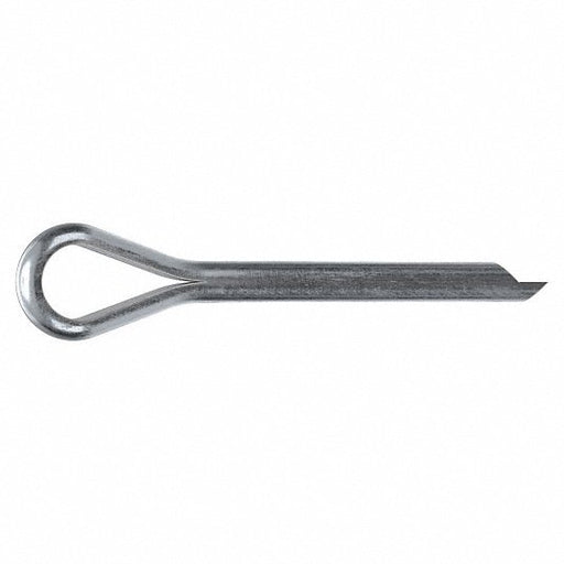 Fabory U39350.018.0150 Cotter Pin,3/16 in dia,1 1/2 in L, Extended Prong, Inch, 3/16 in Pin Dia, Steel, 50 PK