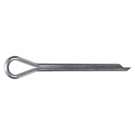 Fabory U39350.018.0200 Cotter Pin, Extended Prong, Inch, 3/16 in Pin Dia, 2 in Shank Lg, 50 PK