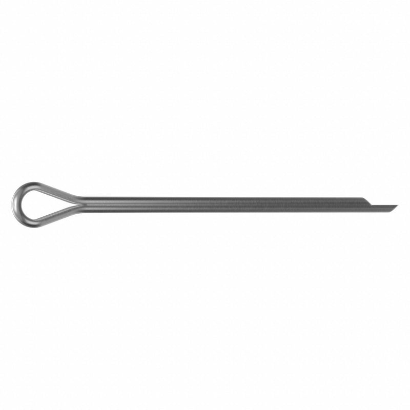 Approved Vendor U51700.009.0175 Cotter Pin, 3/32 in dia, 1 3/4 in L, PK100, Extended Prong, Inch, 18-8, Plain