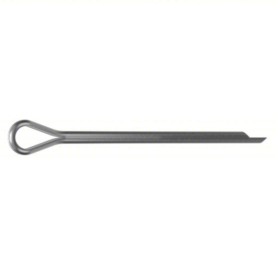 Redwood M51700.032.0050 Cotter Pin Extended Prong, Metric, 3.2 mm Pin Dia, 55 mm Shank Lg, Stainless Steel, 18-8, 10 PK