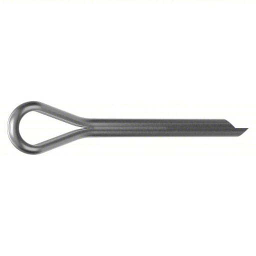 Fabory M51700.063.0050 Cotter Pin Extended Prong, Metric, 6.3 mm Pin Dia, 55 mm Shank Lg, Stainless Steel, 18-8, 5 PK