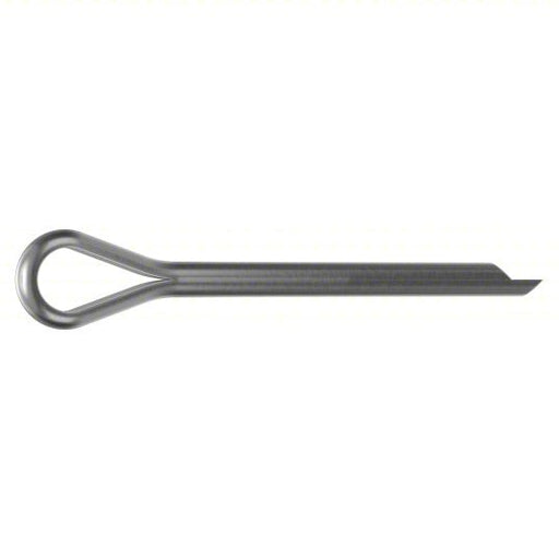 Redwood M55700.040.0040 Cotter Pin Extended Prong, Metric, 4 mm Pin Dia, 44 mm Shank Lg, Stainless Steel, 316, Plain, 10 PK