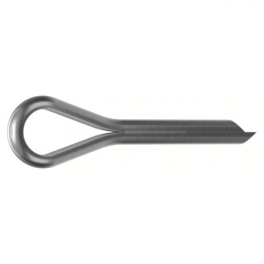 Redwood M55700.050.0025 Cotter Pin Extended Prong, Metric, 5 mm Pin Dia, 27.5 mm Shank Lg, Stainless Steel, 316, 5 PK