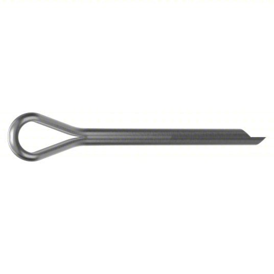 Redwood M55700.050.0050 Cotter Pin Extended Prong, Metric, 5 mm Pin Dia, 55 mm Shank Lg, Stainless Steel, 316, Plain, 5 PK
