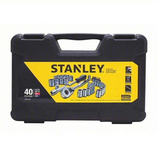 Stanley STMT71648 40 pc. 1/4" & 3/8" Drive Mechanics Tool Set