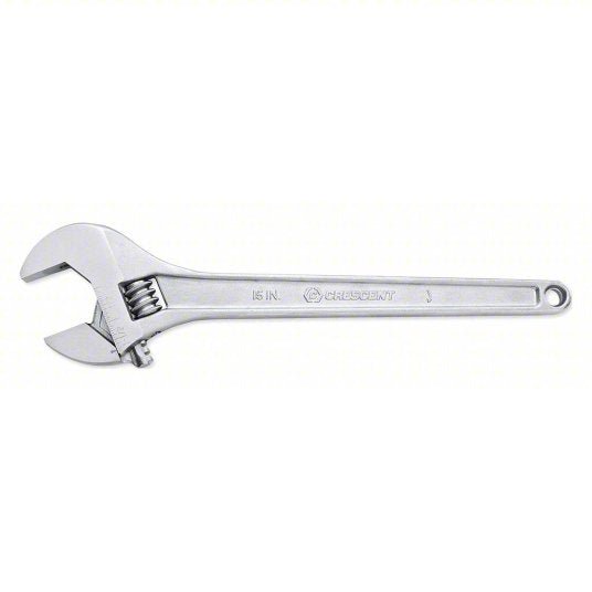 Crescent AC215VS Adjustable Wrench,15 in.,Chrome Finish