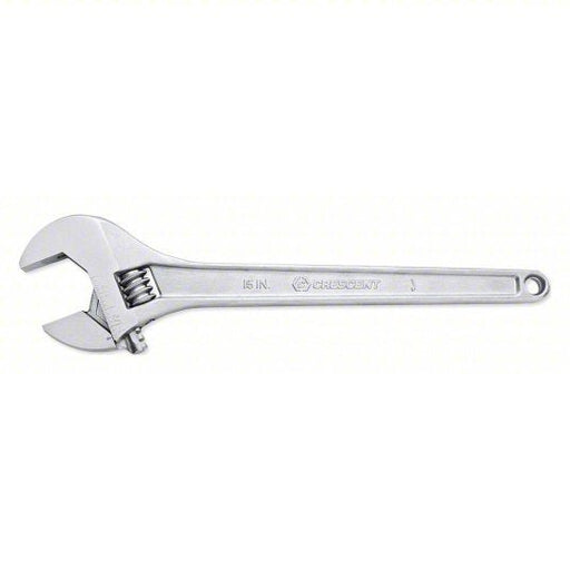 Crescent AC215VS Adjustable Wrench,15 in.,Chrome Finish