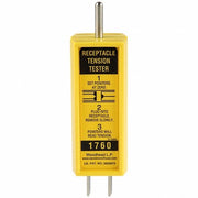 Woodhead 1760 Receptacle Tension Tester, Plastic, SS
