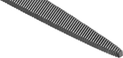 McMaster 8174A52 6-Piece Set of 5-1/2" Long Needle Files, Finish 0