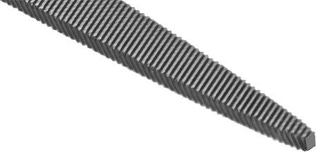 McMaster 8174A52 6-Piece Set of 5-1/2" Long Needle Files, Finish 0