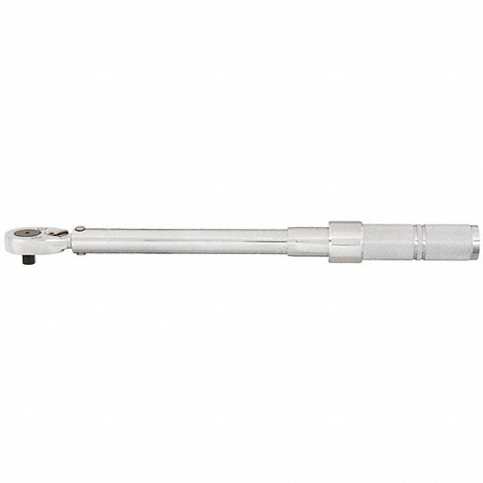 Proto J6008C Micrometer Torque Wrench Foot-Pound, 1/2 in Drive Size, 16 ft-lb to 80 ft-lb