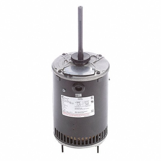 Century H767V1 Condenser Fan Motor Stud Mount, Open Air Over, 1 1/2 hp Nameplate Horsepower, 1 Speed, Auto