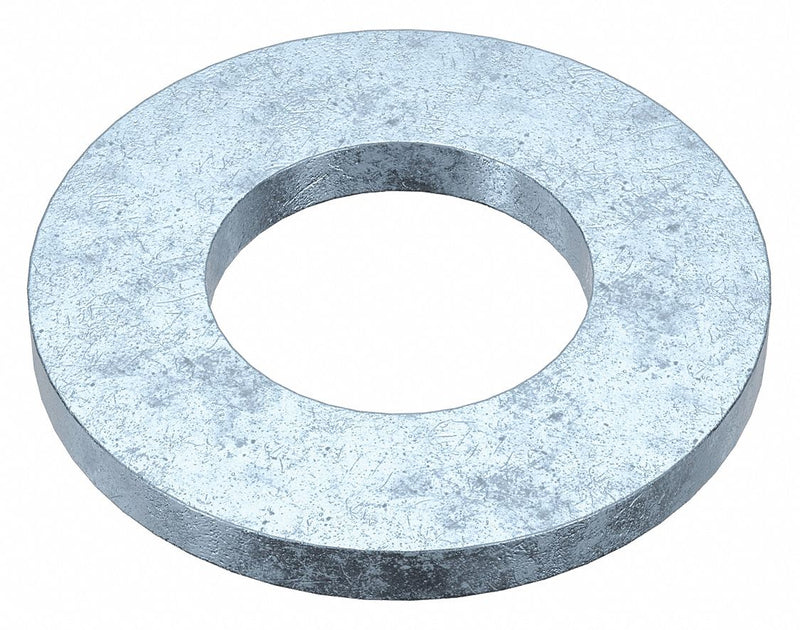 Approved Vendor M38130.100.0001 Flat Washer, Zinc Plated, Steel, M10 Screw Sz, 10.77 mm In Dia, 20 mm Out Dia, 100 PK