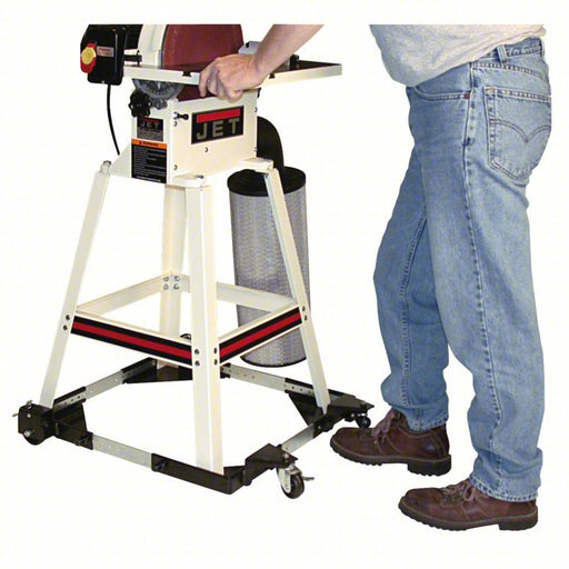 JET 708118 Machine Base 28 in Max. Lg, 28 in Max. Dp, 600 lb Wt Capacity, Adj - Redwood.KV42W763