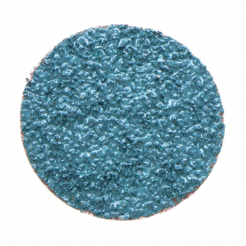 Gator Finishing 8433035 Quick-Change Disc, TR, 3 in, Zirconium Oxide, 24 Grit, Y Wt, 25 PK