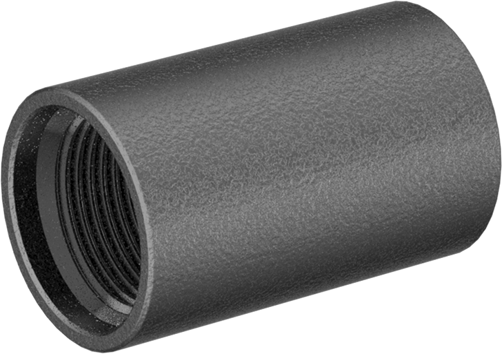 McMaster 43245K125 Medium-Pressure Straight Pipe Connector, with Recessed Threading, Steel, 3/4 NPT Female
