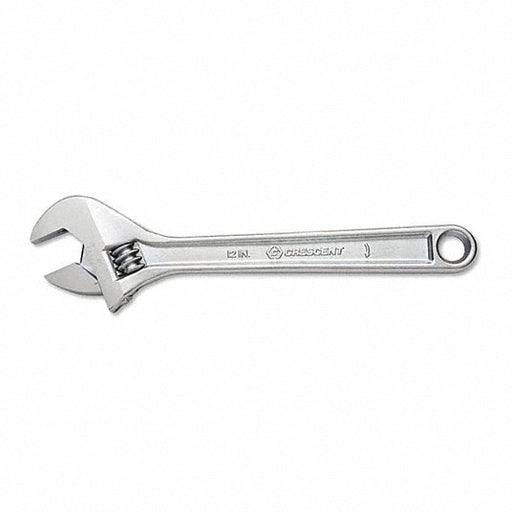 Crescent AC212VS Adjustable Wrench,12",Chrome,Carded