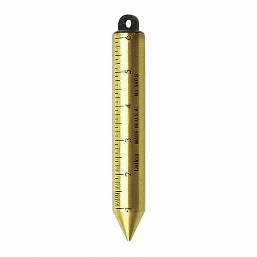 Crescent Lufkin 590GN Plumb Bob,Brass Inage 20 oz