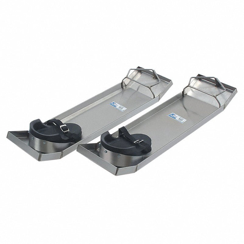 Kraft CC162 Concrete Slider Knee Board, Stainless, Pr