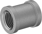 McMaster 4429K111 Low-Pressure Brass Threaded Pipe Fitting Straight Connector, 1/4 NPT Female