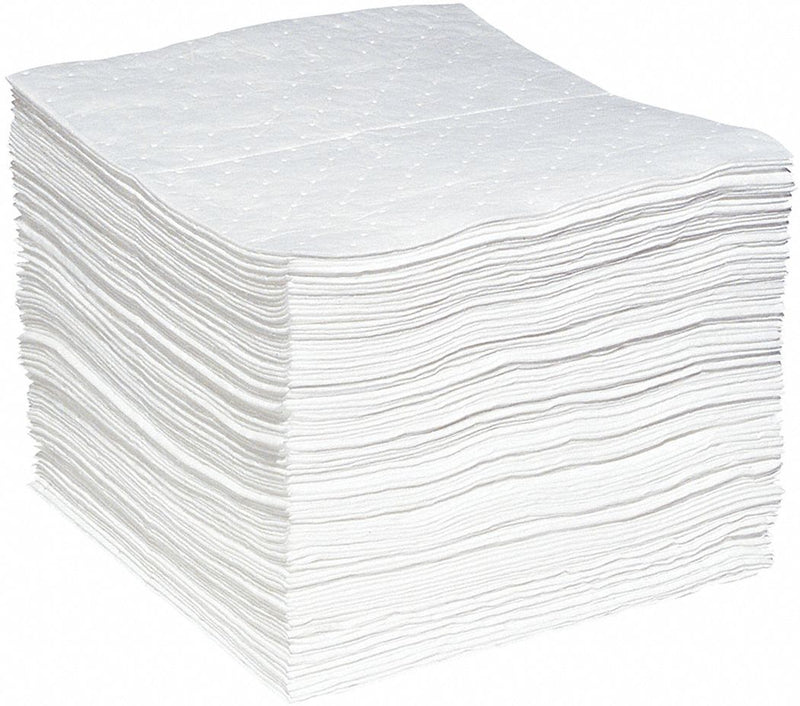 SpillTech WPL100H Oil-Only Sorbent Pad 100 PK